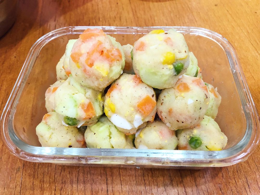 够小清新的土豆做法--土豆沙拉