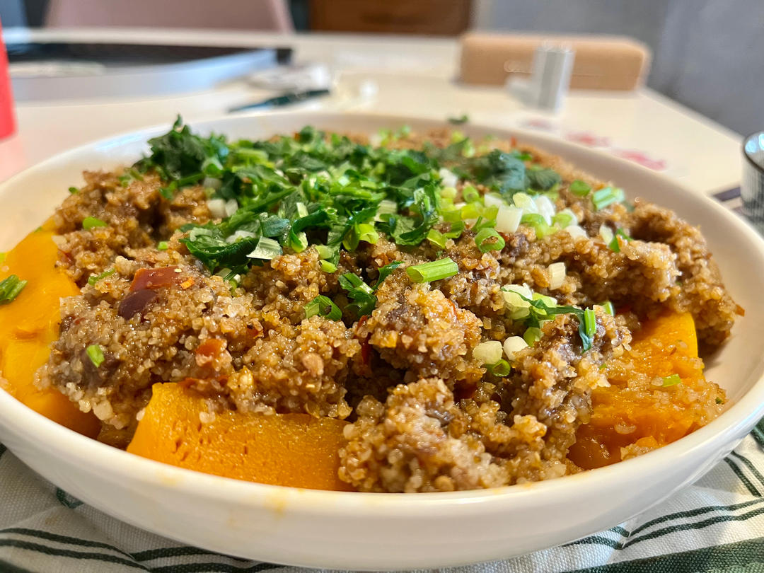 小高姐的「粉蒸牛肉」｜我的「粉蒸五花肉」