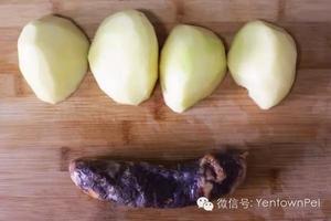 土豆腊肠焖饭的做法 步骤1