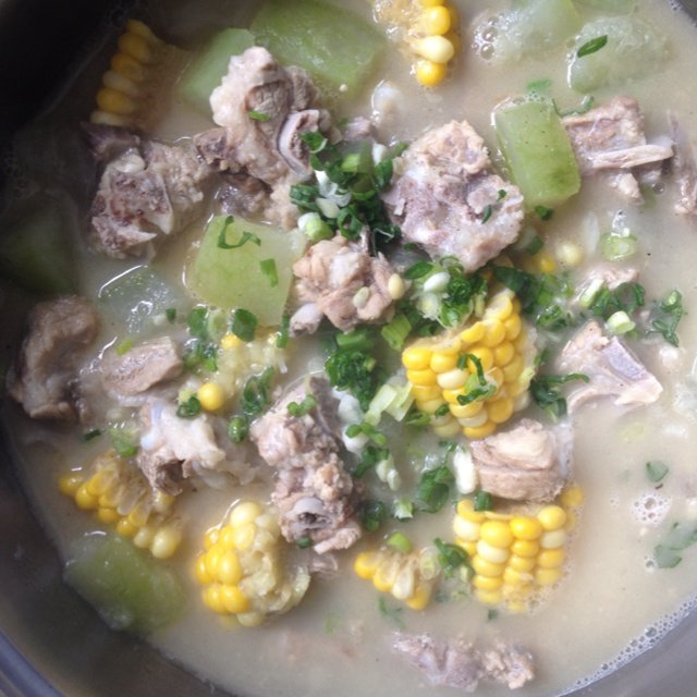 冬瓜玉米排骨汤