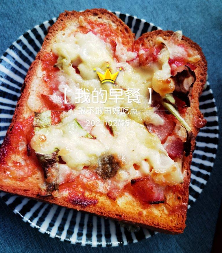 芝士面包片披萨