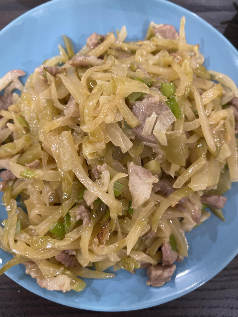 榨菜肉丝