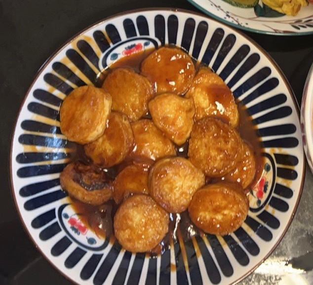 老人孩子都爱的——香煎日本豆腐