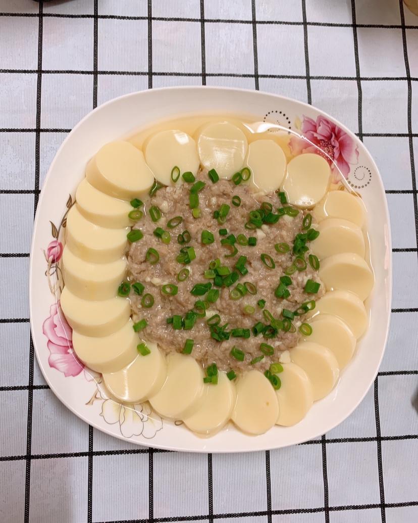 日本豆腐蒸肉沫