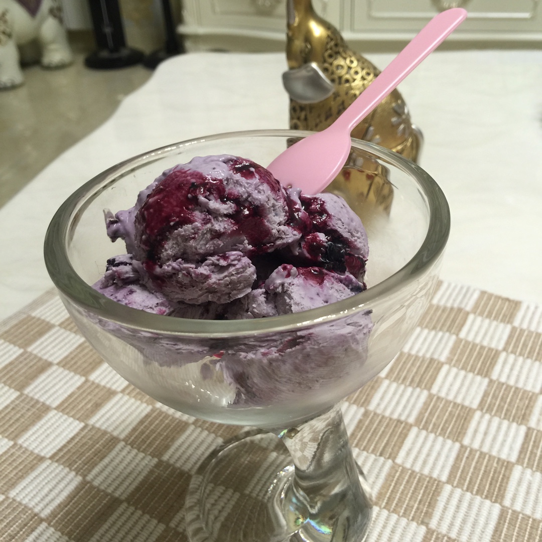 海底贝壳_anv2做的蓝莓冰淇淋