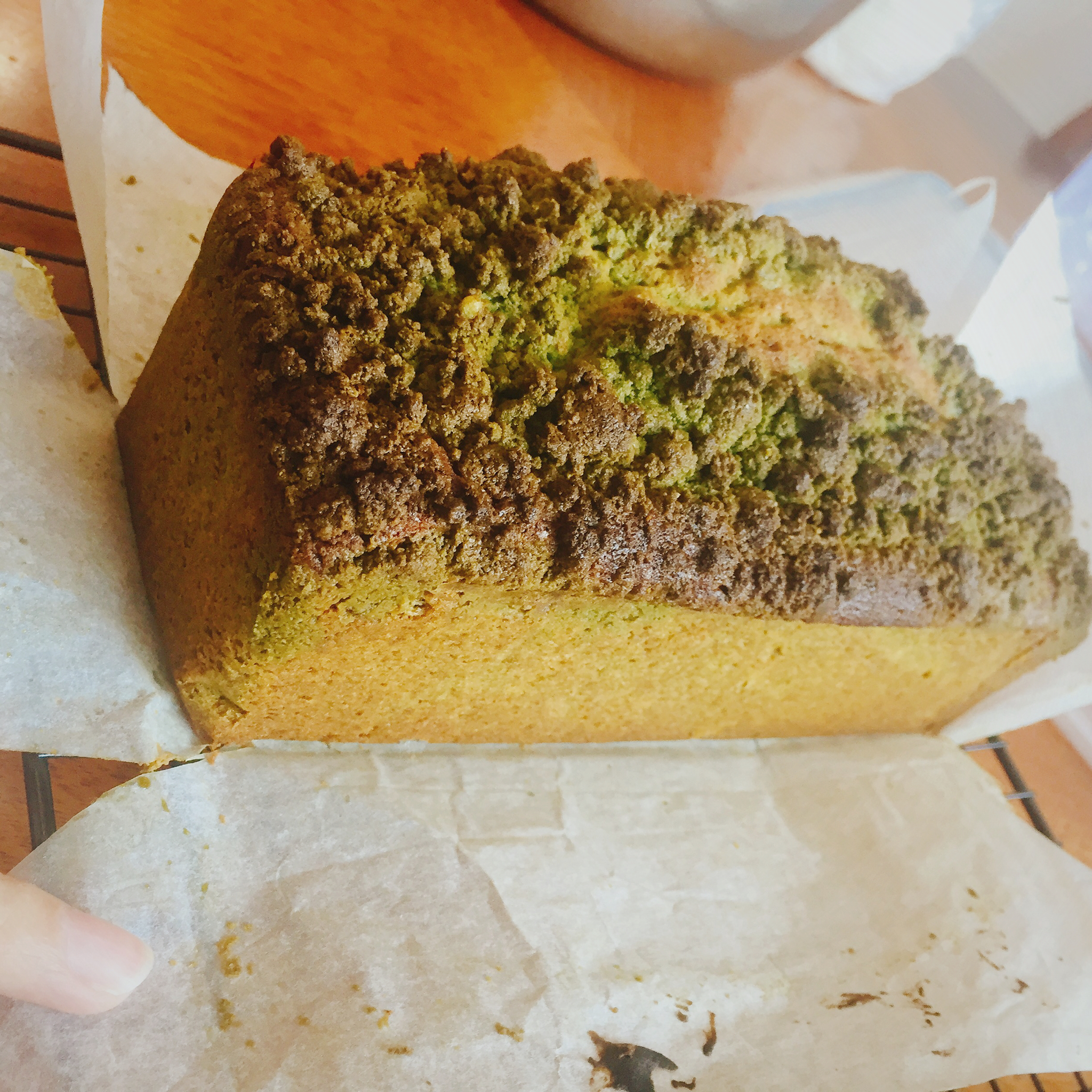 绝品抹茶奶酥磅蛋糕