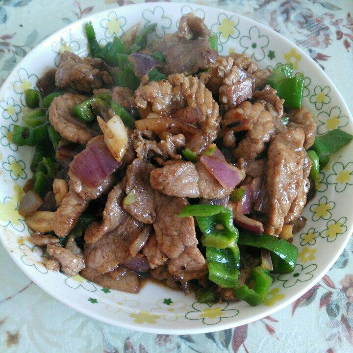 青椒牛肉