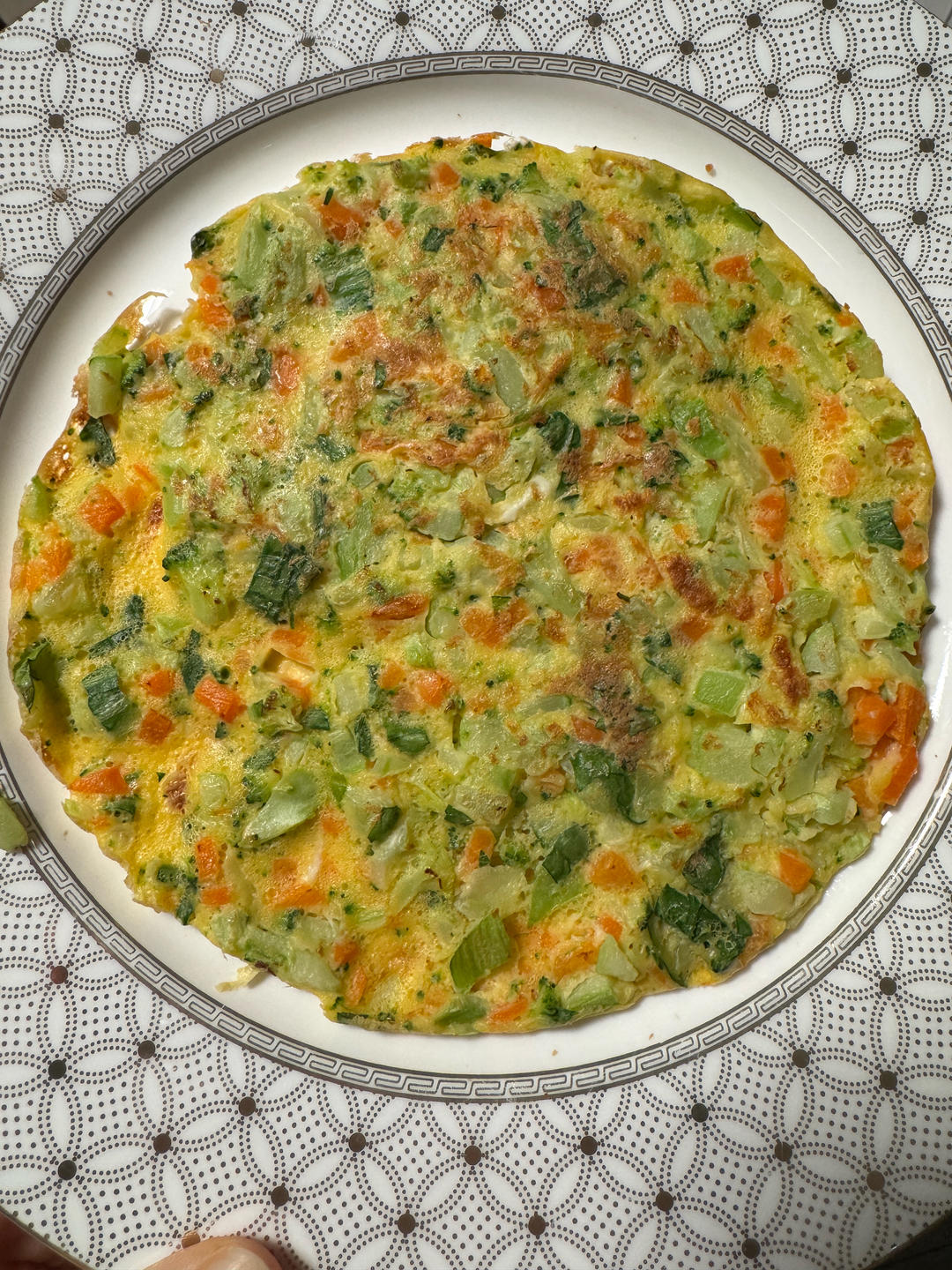 鸡蛋蔬菜煎饼