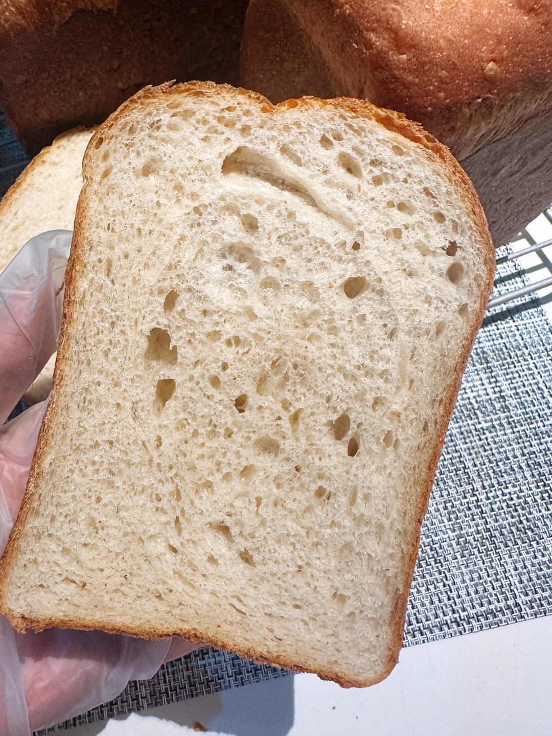 口感妙啊~高含量鲜奶糯米汤种吐司