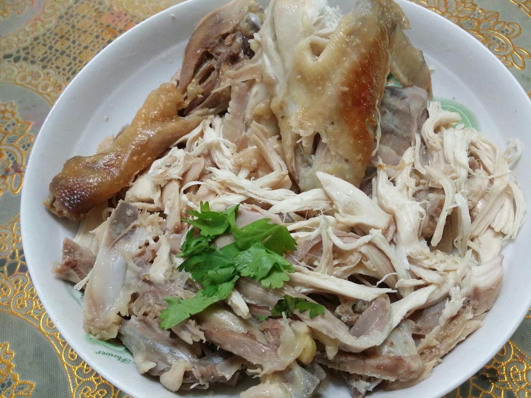 电饭锅盐焗鸡（简易版）