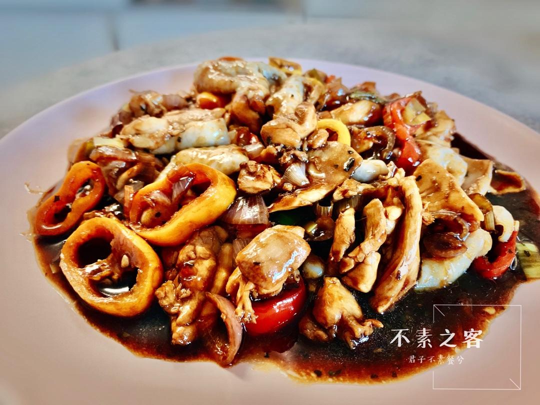 台式三杯鸡
