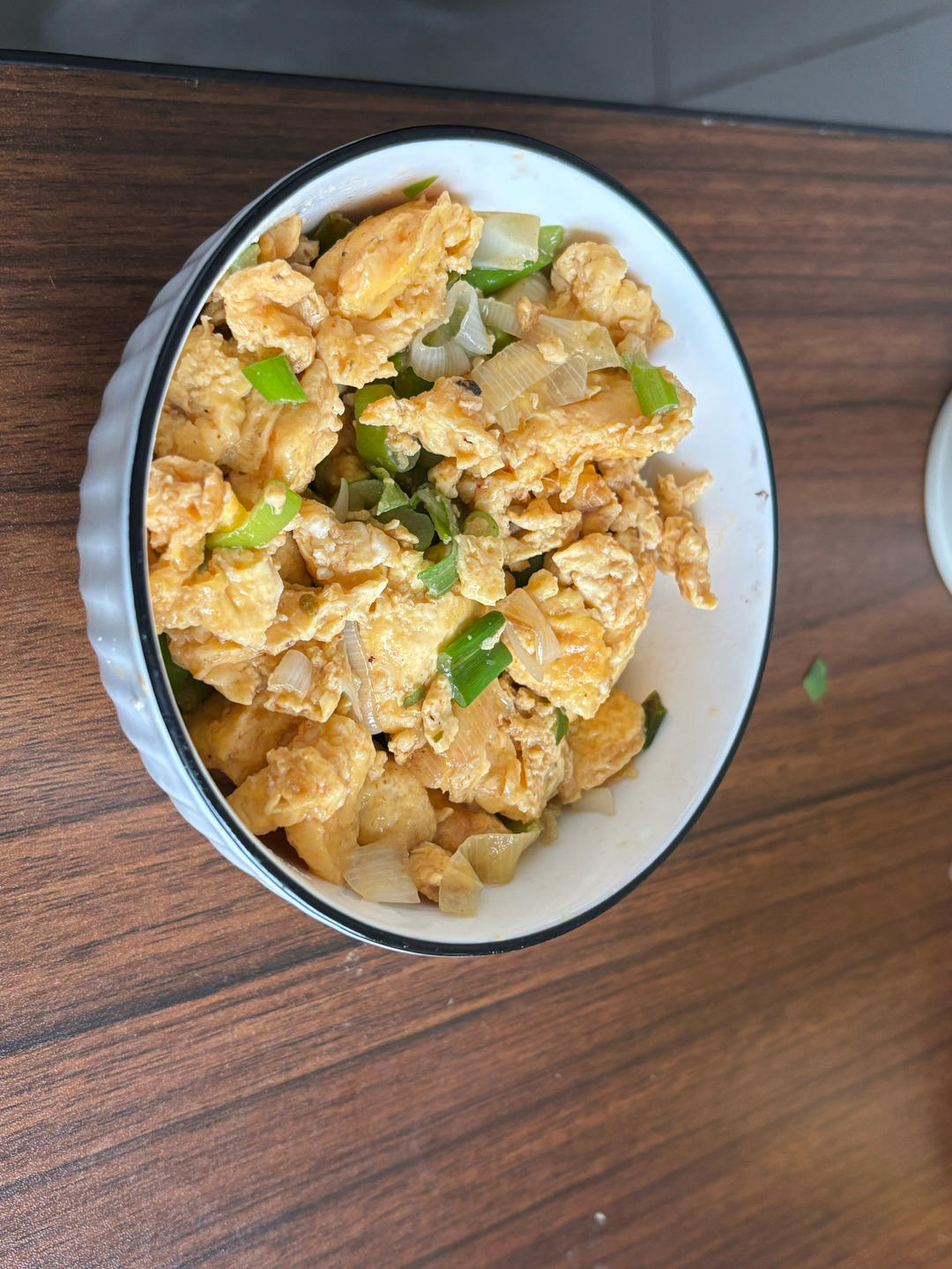 东北的大葱炒蛋