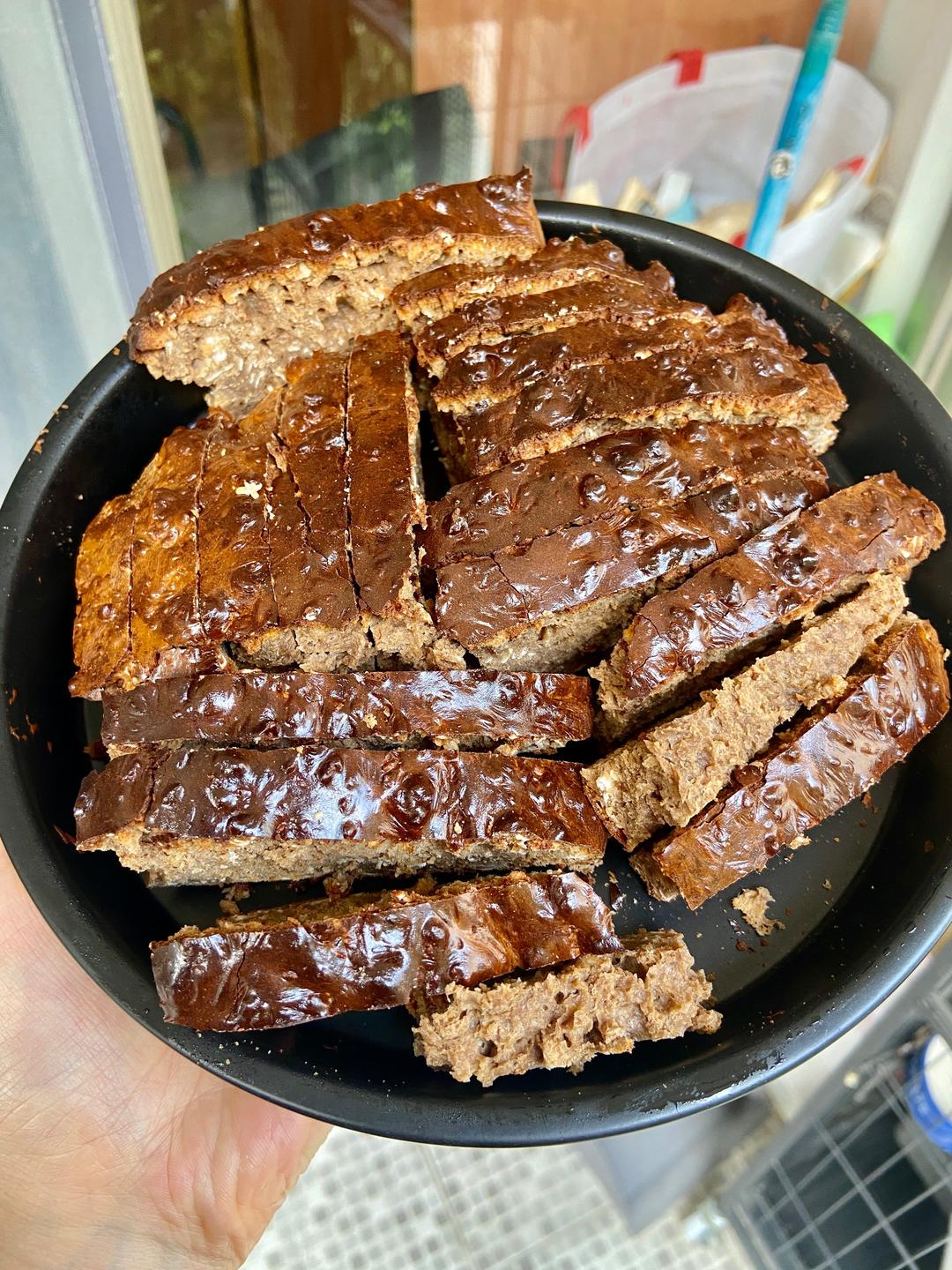 自制低卡纯蛋白粉蛋白棒的做法