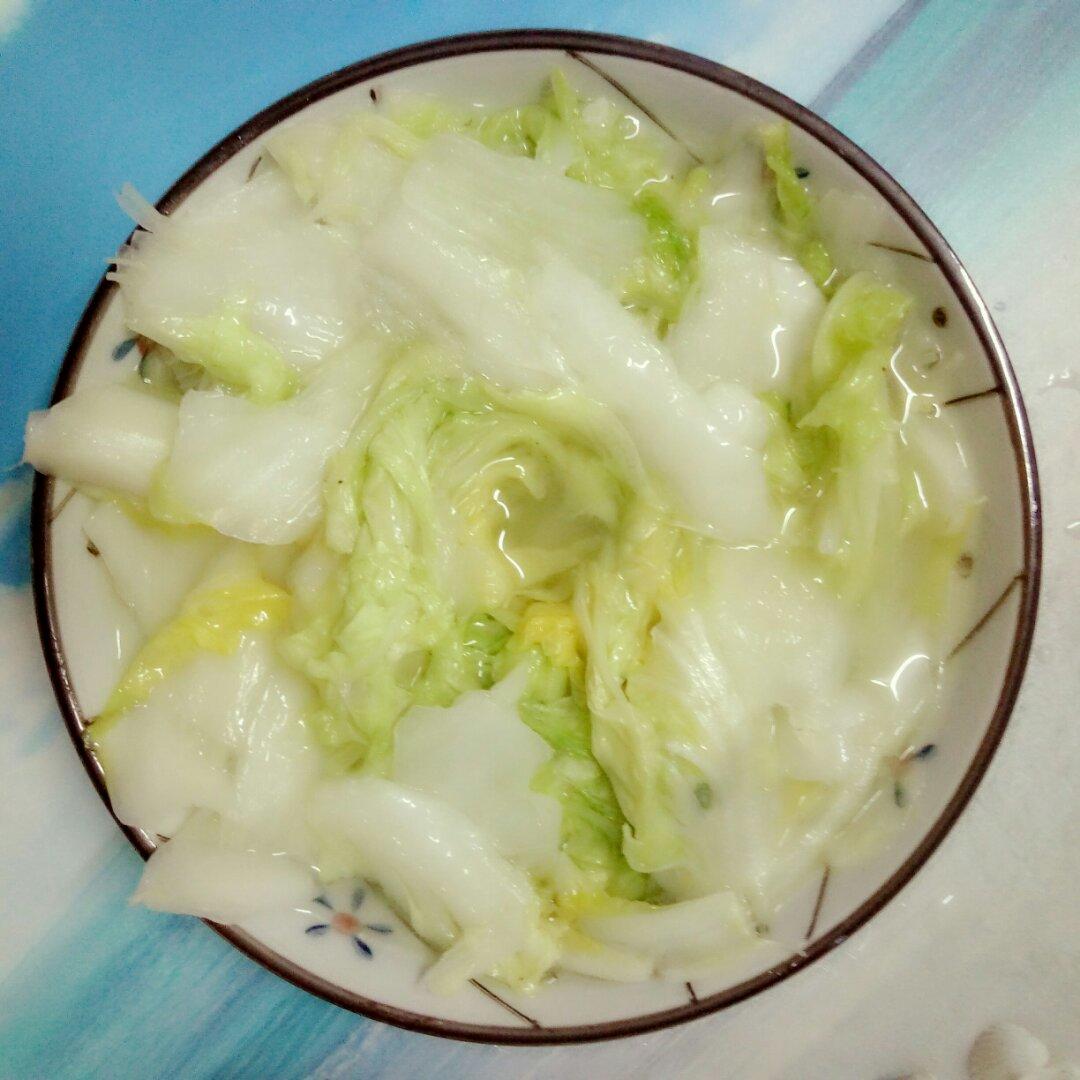 食物本身的味道—清炒白菜