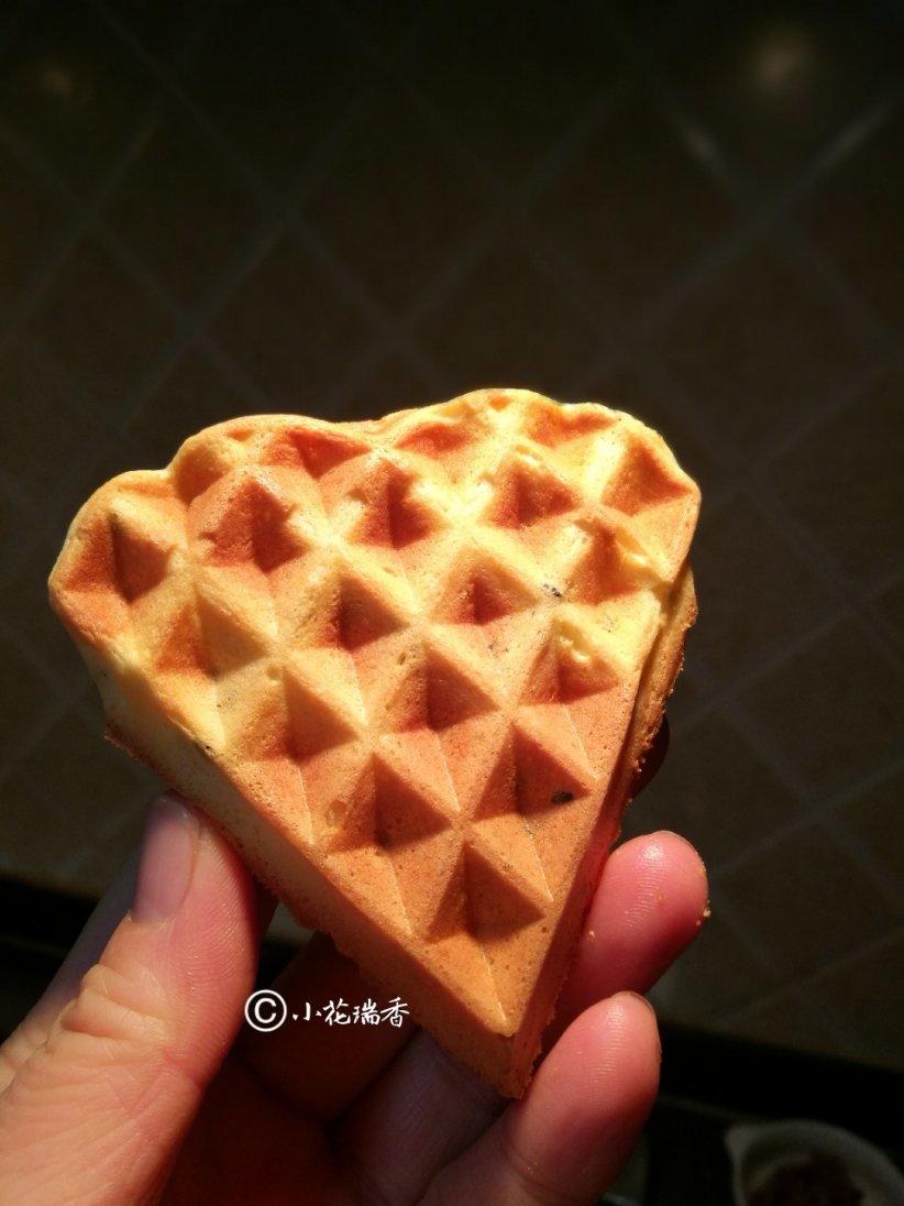 芝麻酸奶华夫饼