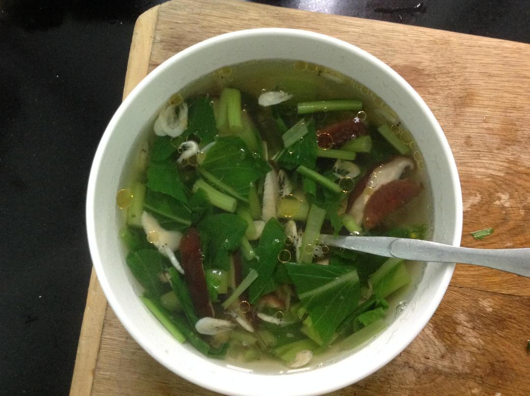 香菇菜心汤