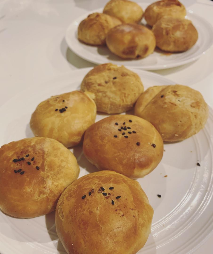 黄金椰蓉苏式月饼--黄金馅料配比，好吃到无敌！