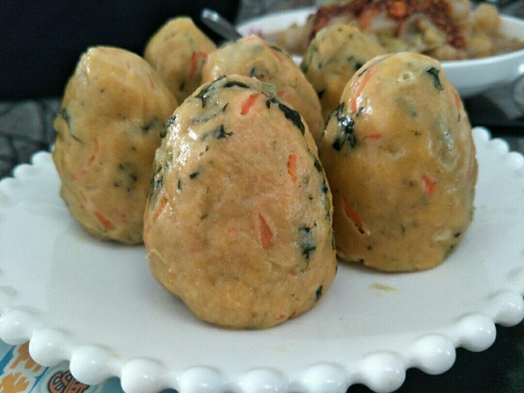 堂妈小厨——玉米菜窝头