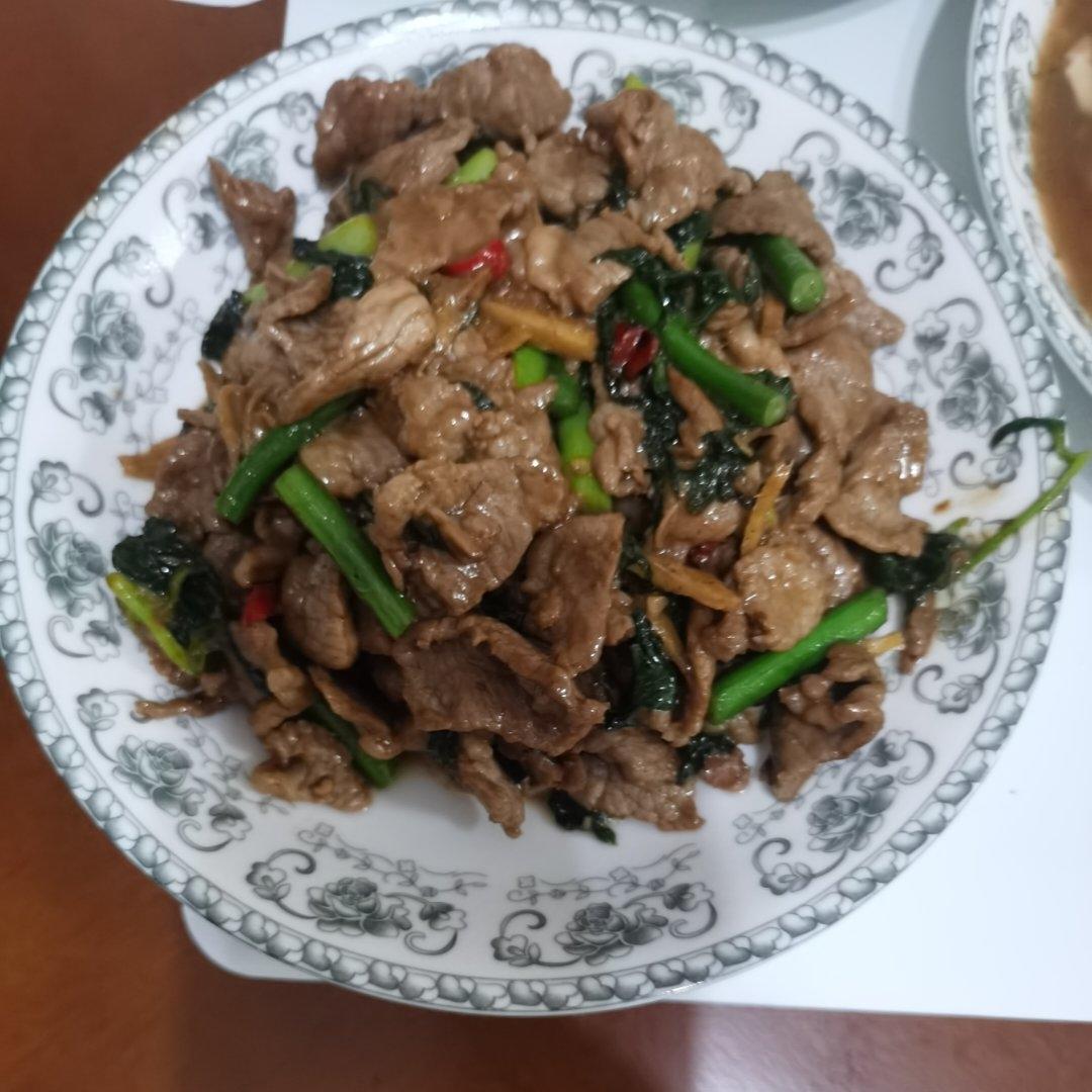 香菜牛肉