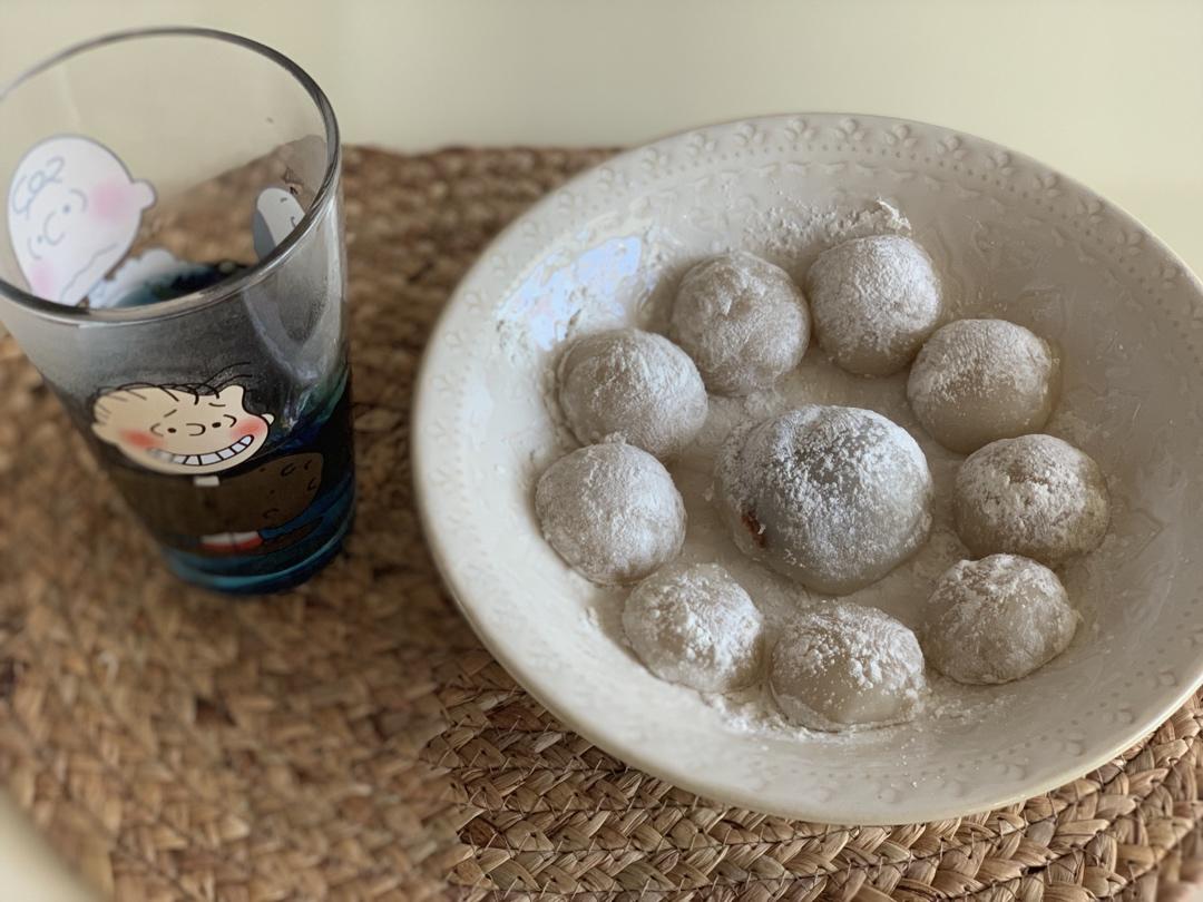 低糖❗️无油❗️快手❗️椰浆糯米糍🍡白玉丸子