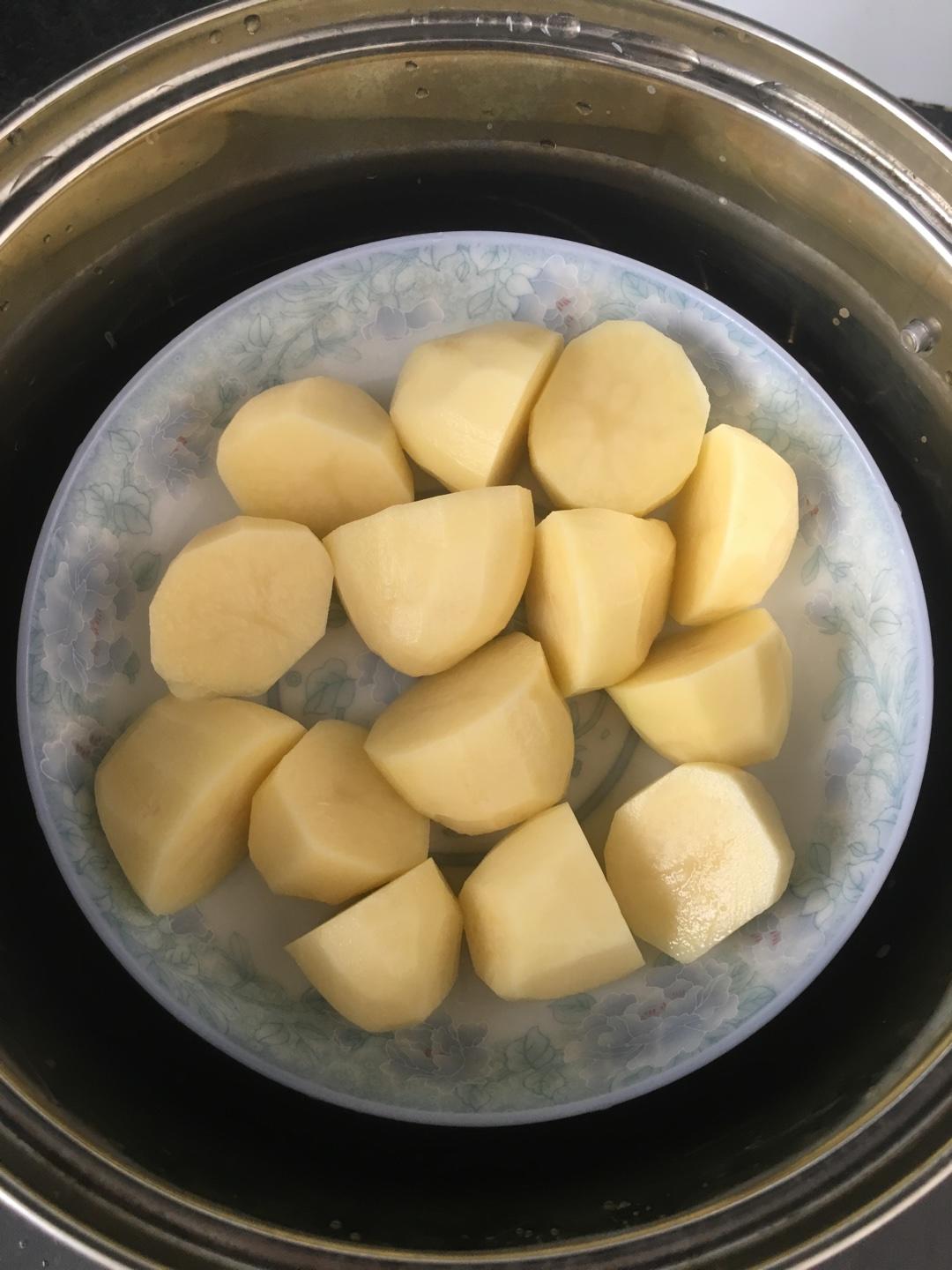 宝宝辅食 简易版土豆饼的做法 步骤1