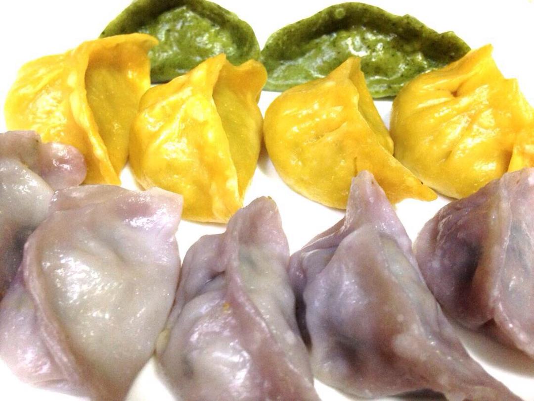 彩色水饺