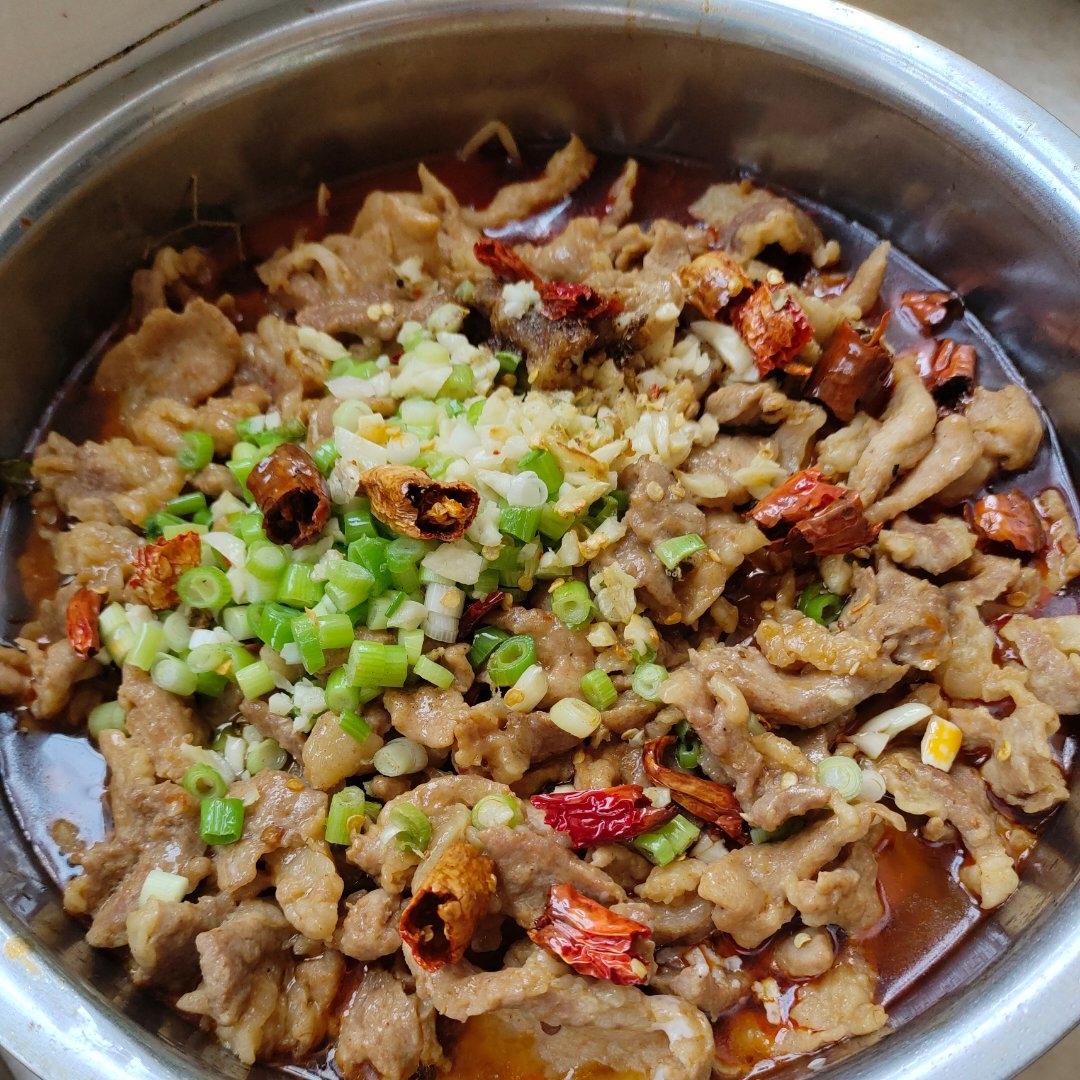 水煮肉片（肯定不翻车）