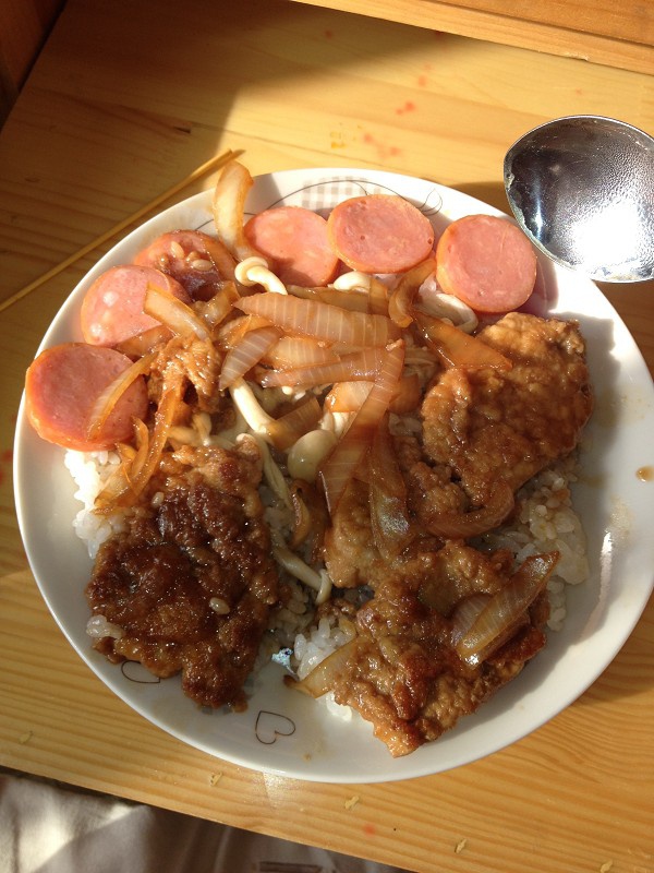 日式猪排盖饭
