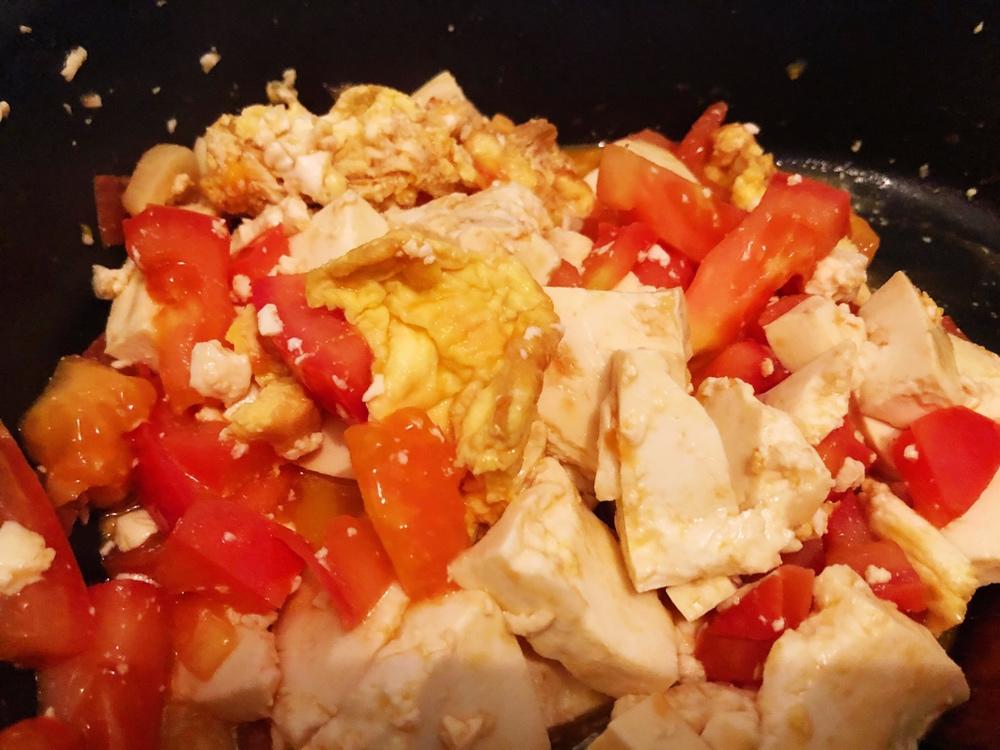 快手减肥餐番茄豆腐（汤）