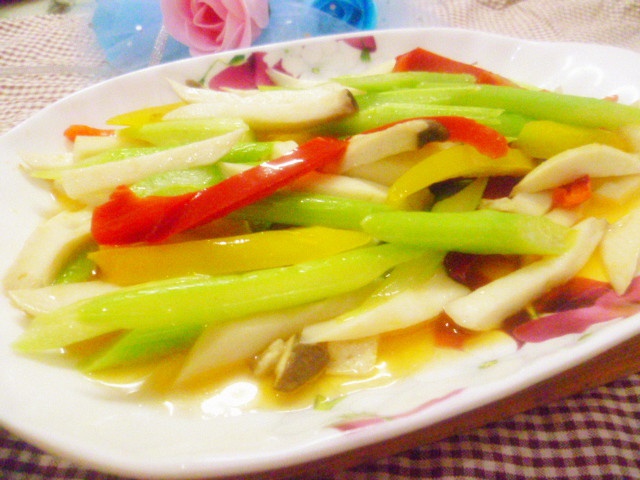 芦笋杏鲍菇
