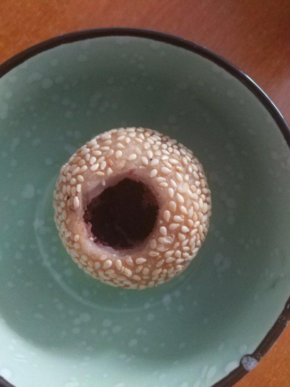 豆沙麻团