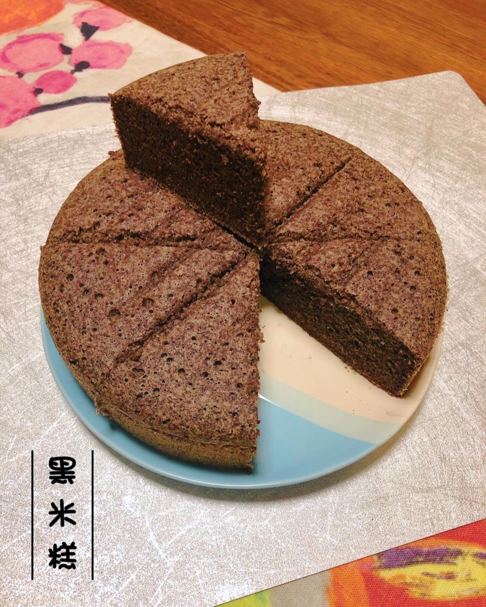 黑米糕