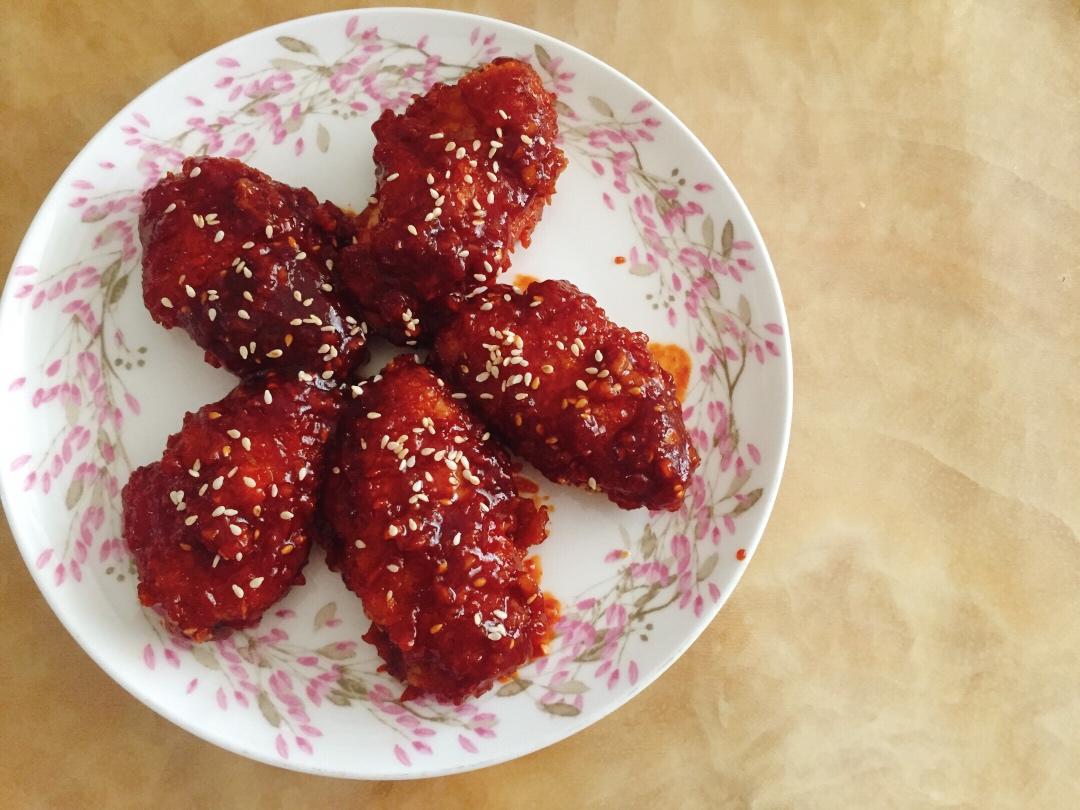韩式辣酱炸鸡(甜辣味)