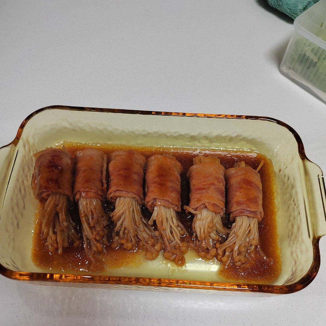 金针菇培根卷