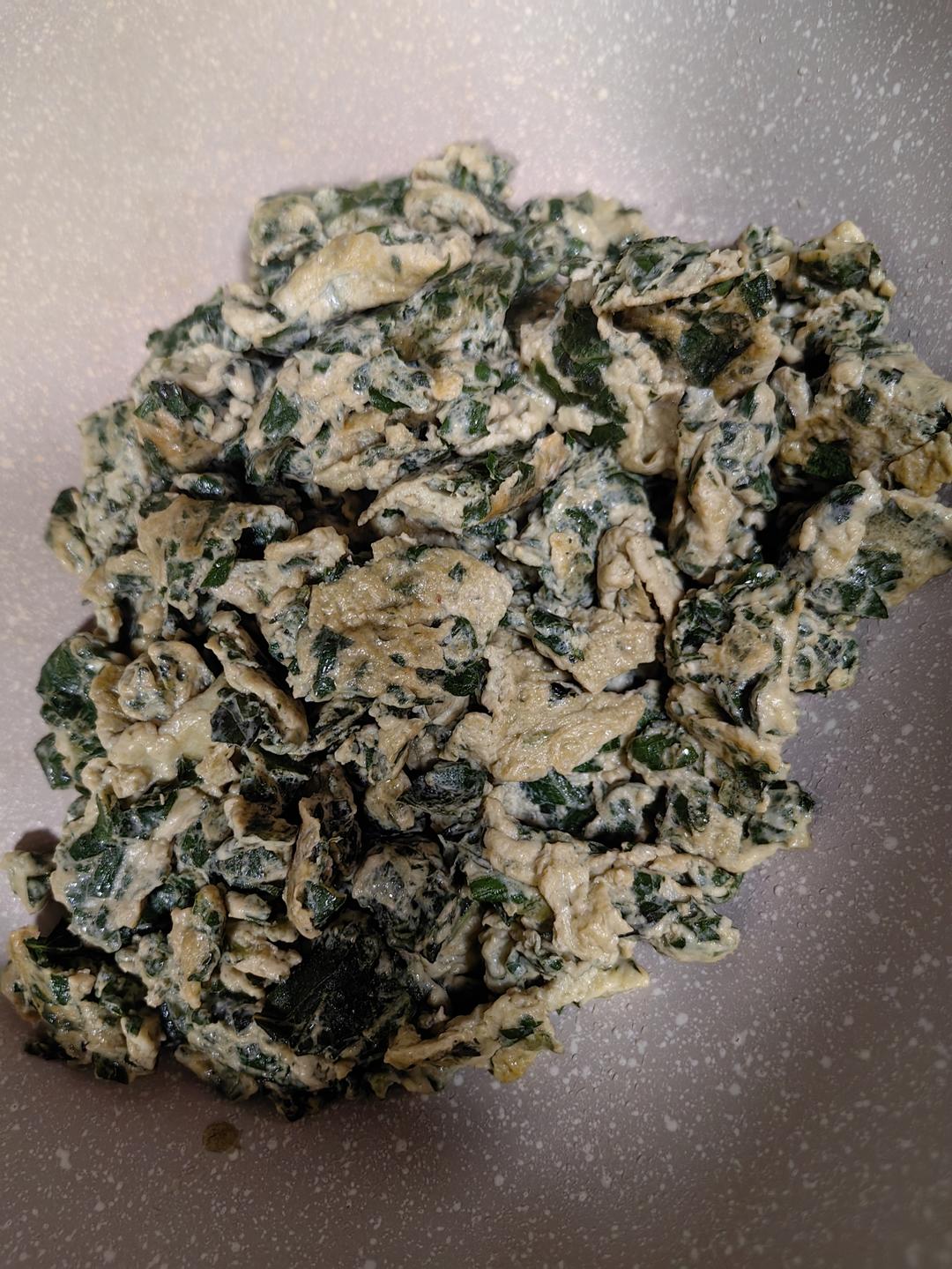 紫苏叶炒鸡蛋