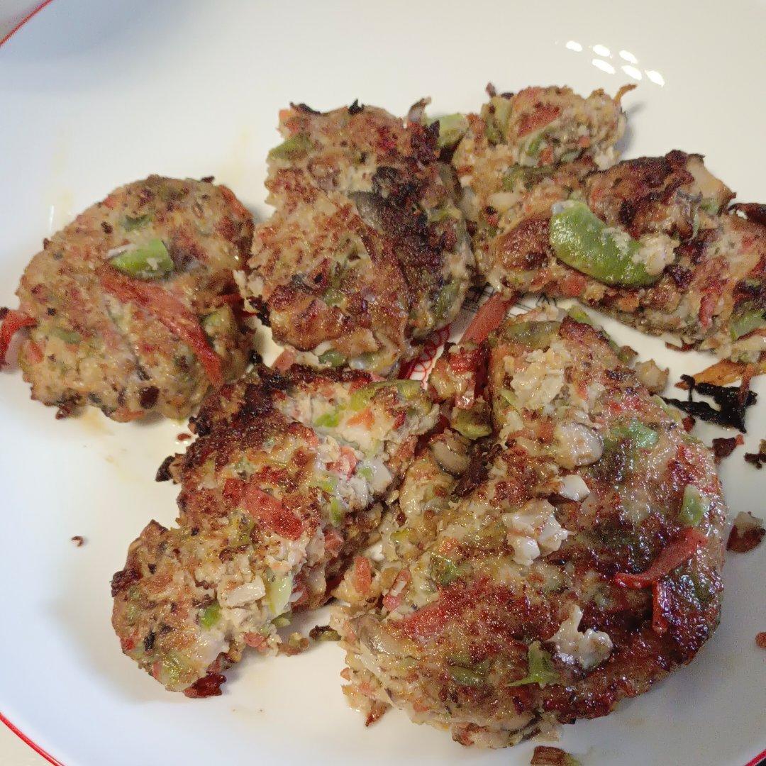 减肥餐低脂鸡胸肉饼