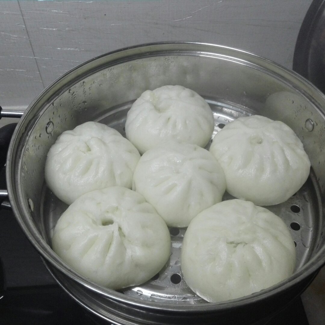 家庭手工肉馅大包子