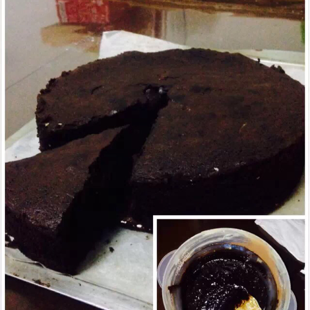 不易消泡的8寸可可戚风