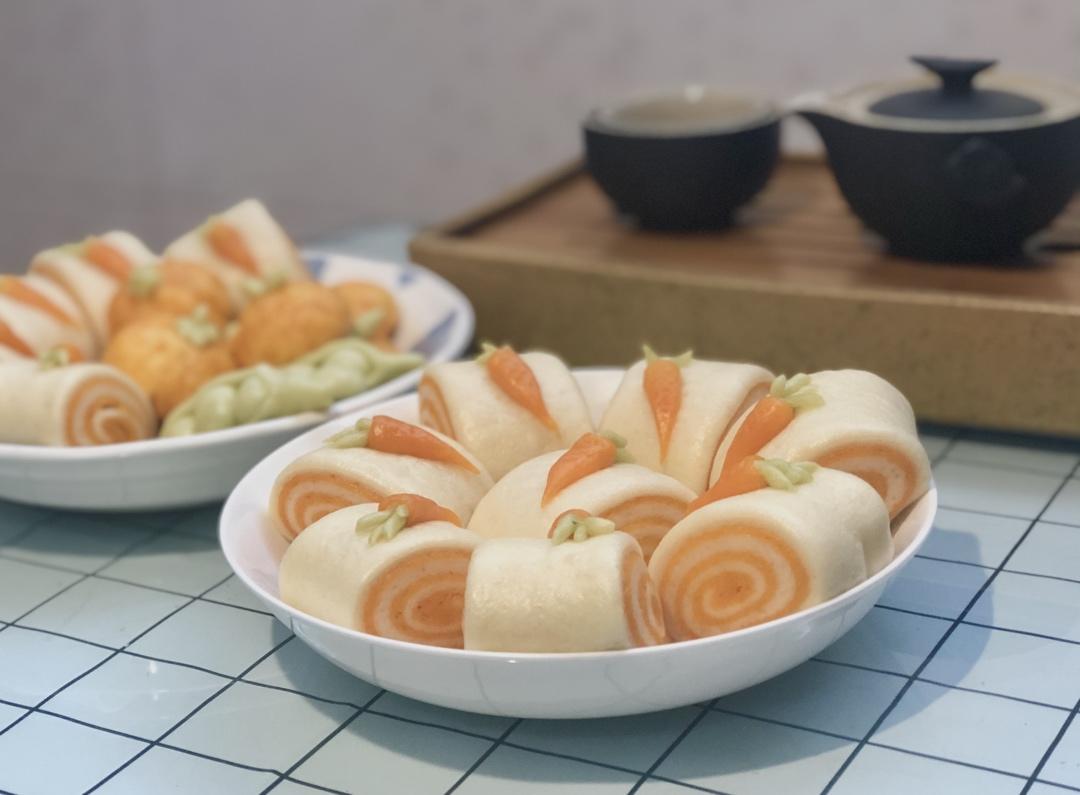 萌萌胡萝卜馒头