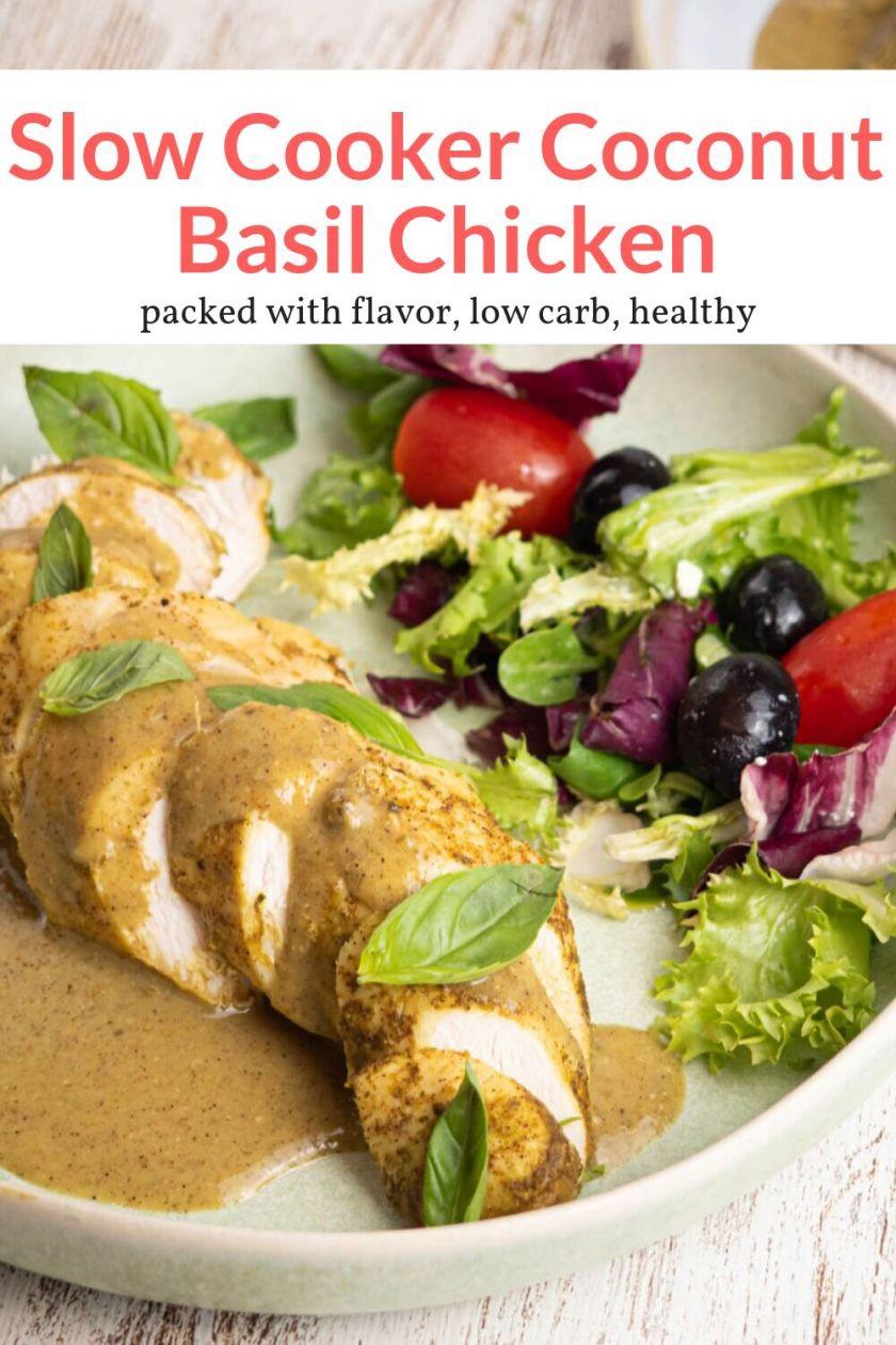 Coconut Basil Chicken <Crockpot>