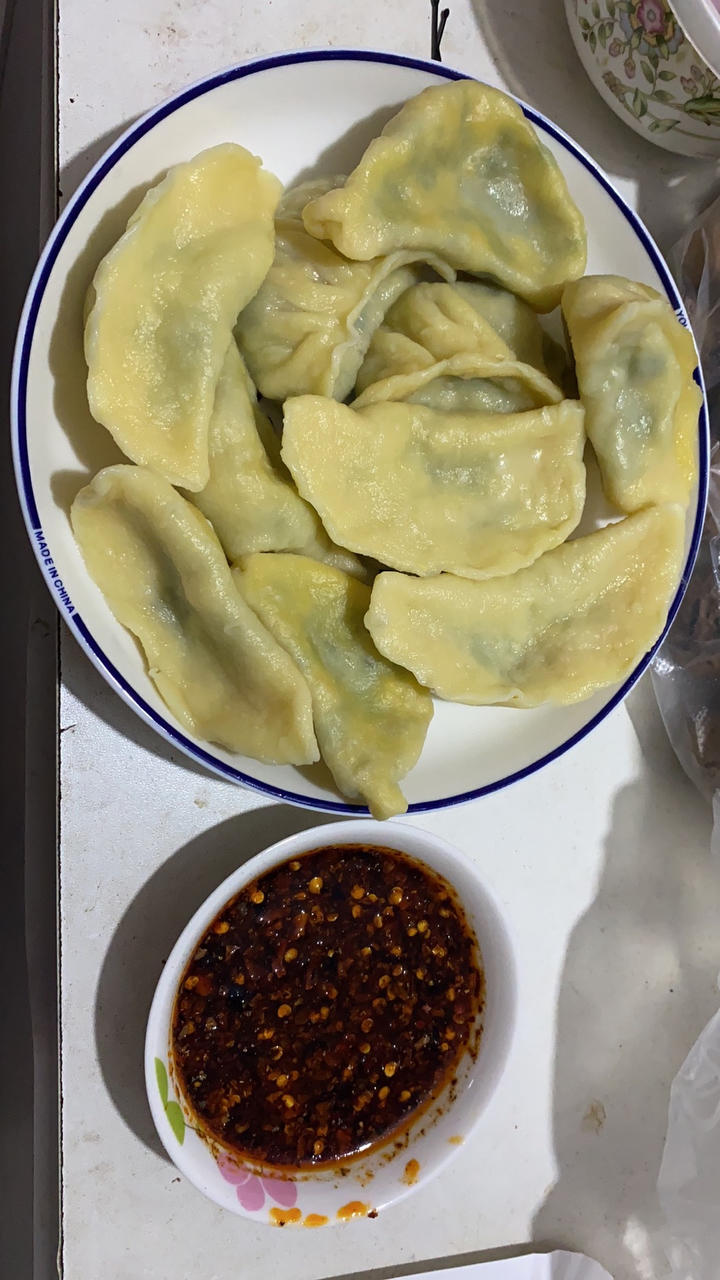 韭菜鸡蛋虾皮饺子