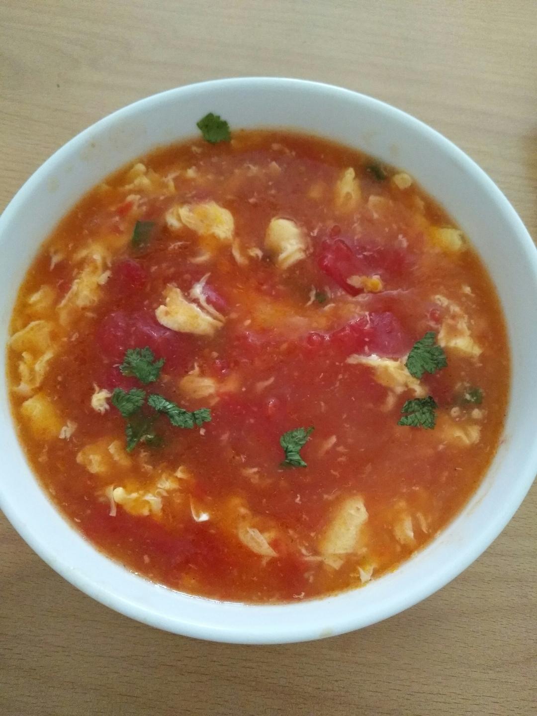 西红柿鸡蛋汤