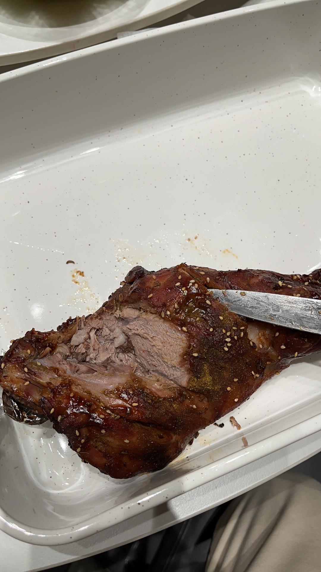 烤羊腿套餐 烤箱版