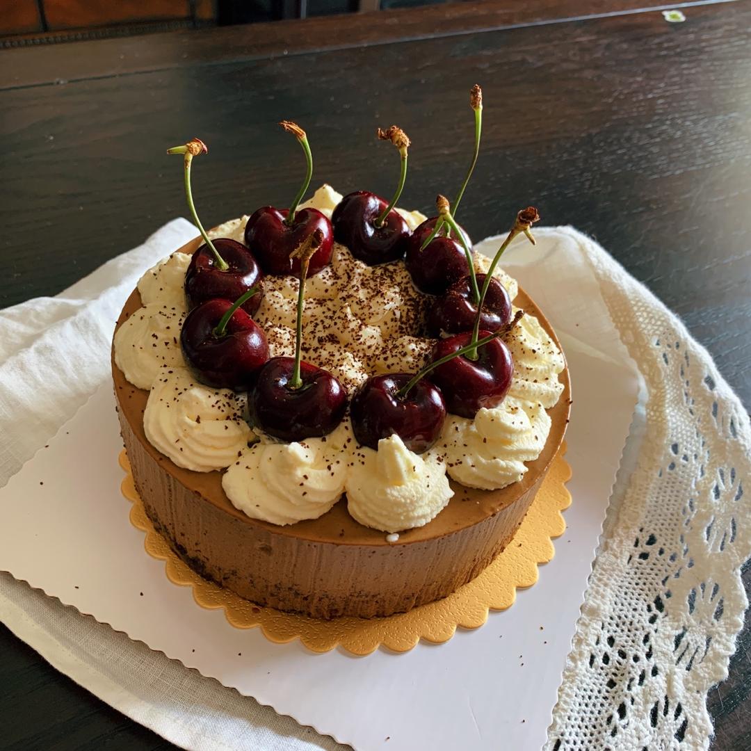 卡布奇诺蛋糕Cappuccino-咖啡白巧克力慕斯配巧克力甘纳许<熊谷裕子>