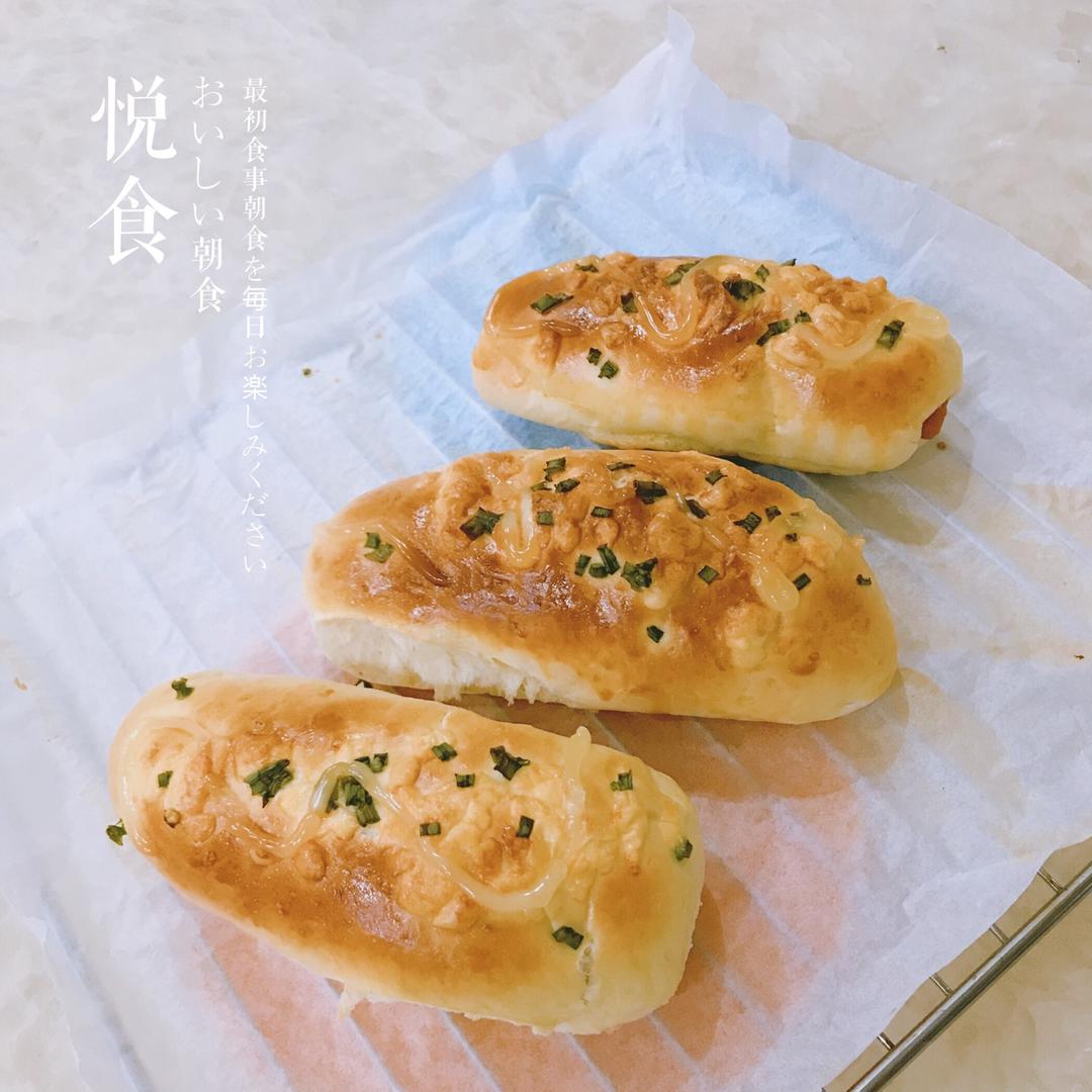 葱香芝士面包