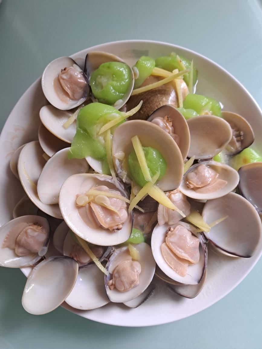 丝瓜蛤蜊