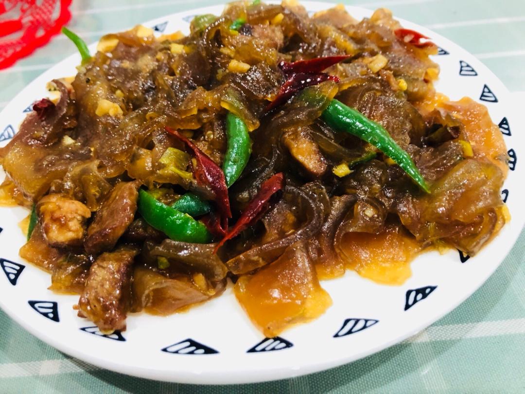 手机用户5220_ywet做的肉丝炒粉皮