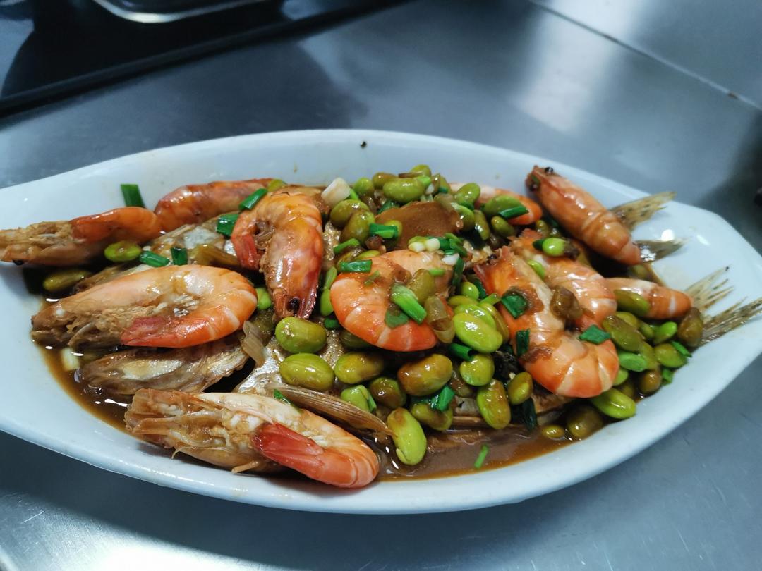 毛豆烧仔虾