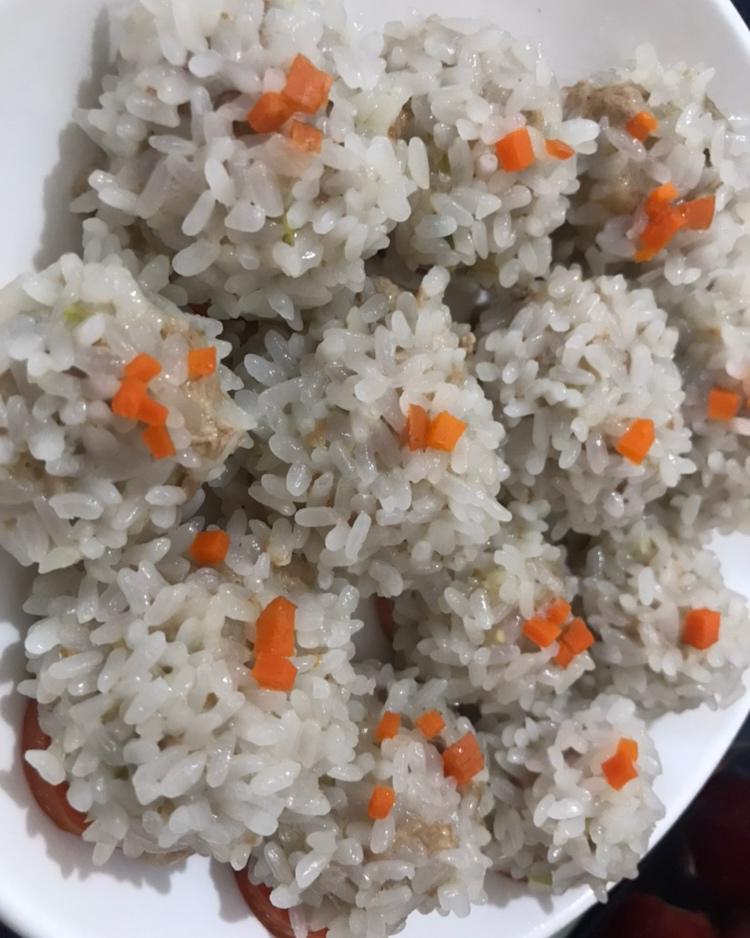 蒸糯米丸子