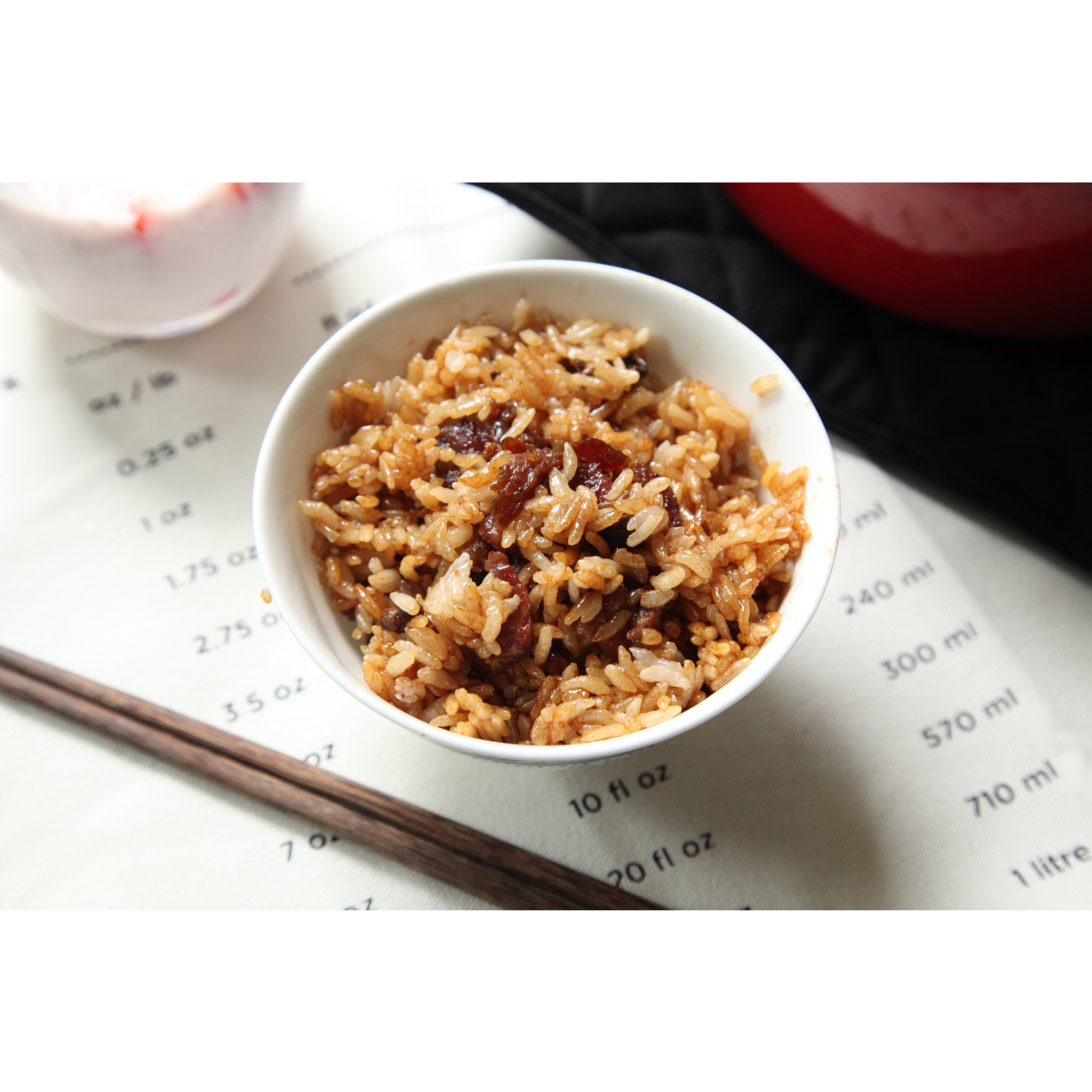 见手青火腿焖饭